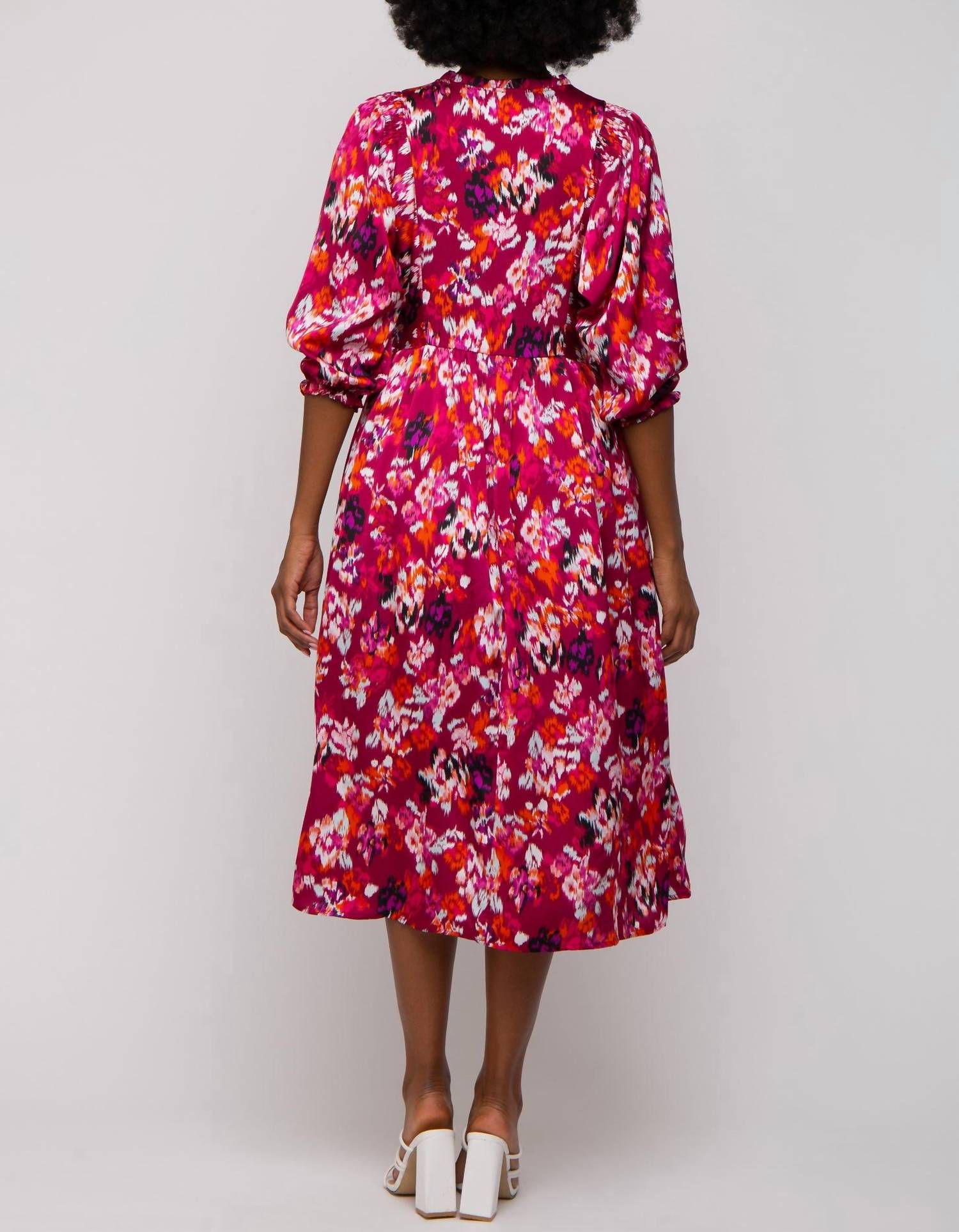 Umgee - Pembrooke Knit 3/4 Sleeve Dress