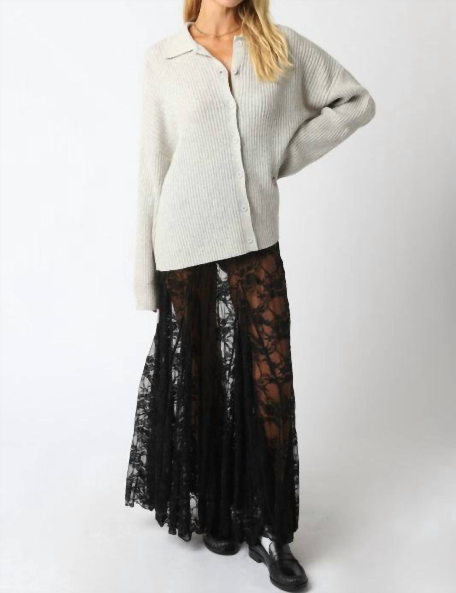 Olivaceous - Akira Knit Top