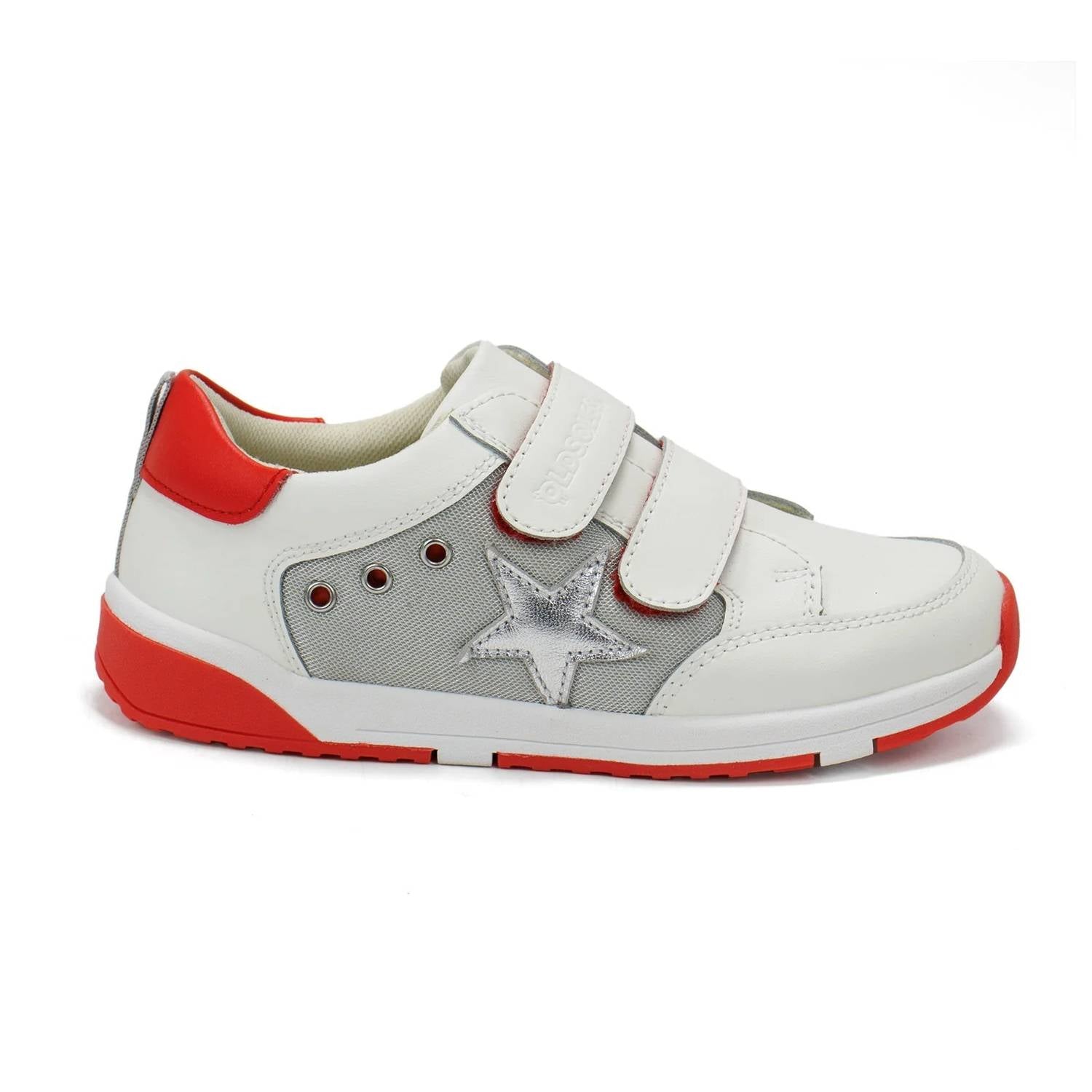 Oldsoles - Girl's Star Squad Sneakers With Hook And Loop Closure