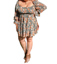 Apple B - Autumn's Floral Dress