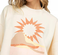 Roxy - Lineup Oversized Crew Sweatshirt