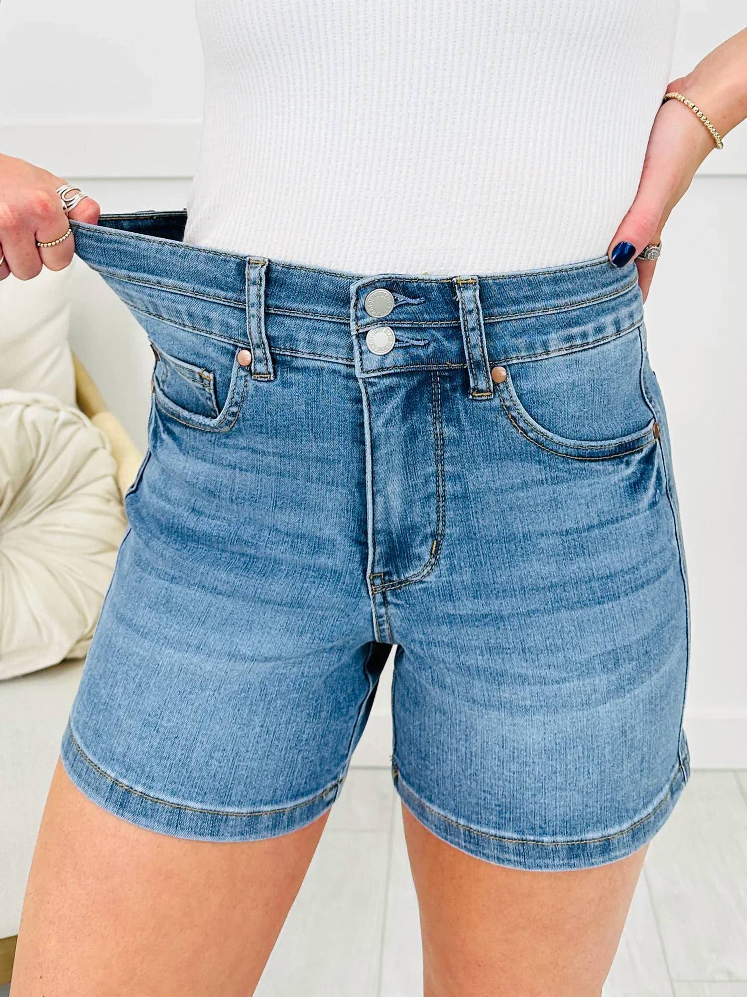 Judy Blue - High Waist Jean Shorts