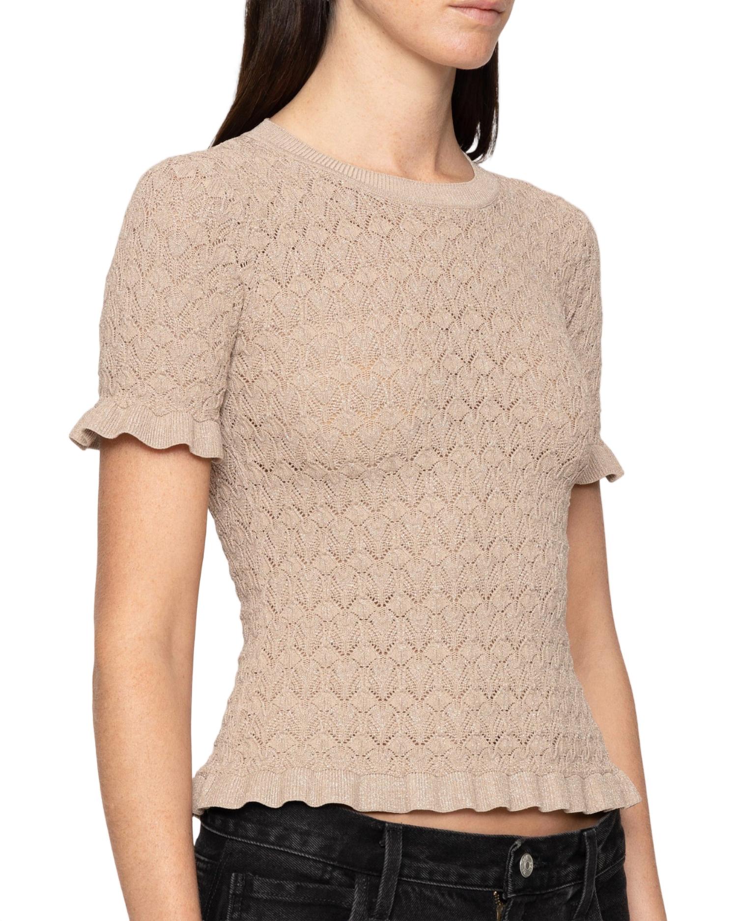 Sea - Ruby Woven Knit Top