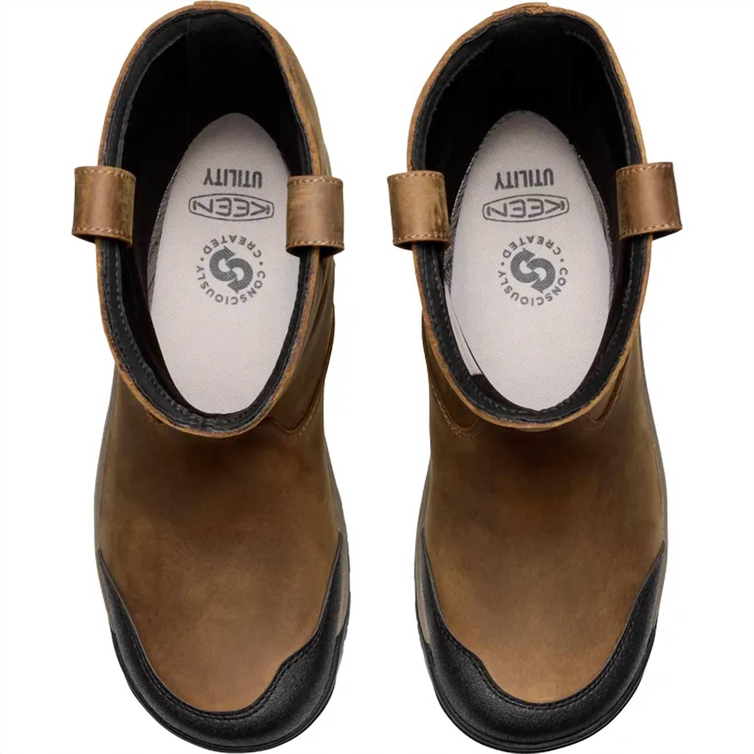 Keen - Men's Soft Toe Evanston Waterproof Work Boot