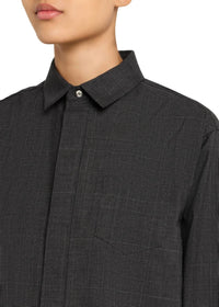 Sacai - Glen Check Long Sleeve Shirt
