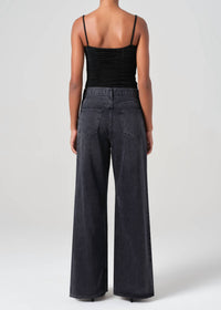 Agolde - Dame High Rise Wide Leg No Cuff Jeans