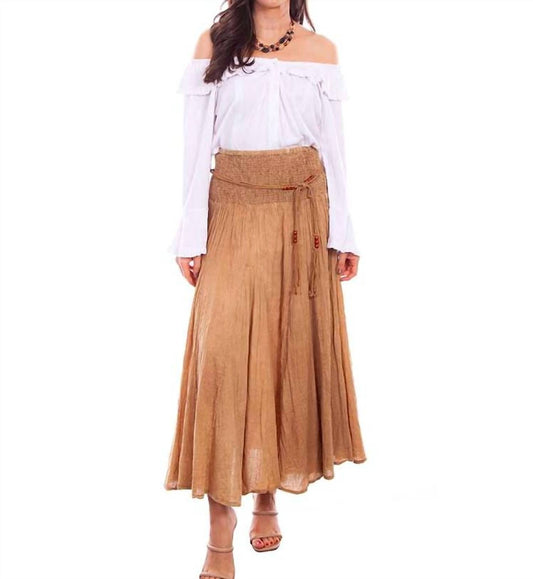 Scully - Western Acid Wash Skirt