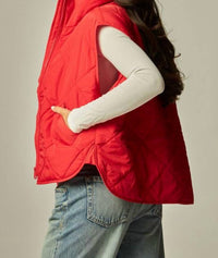 Love Poem - Boxy Quilted Puffer Vest