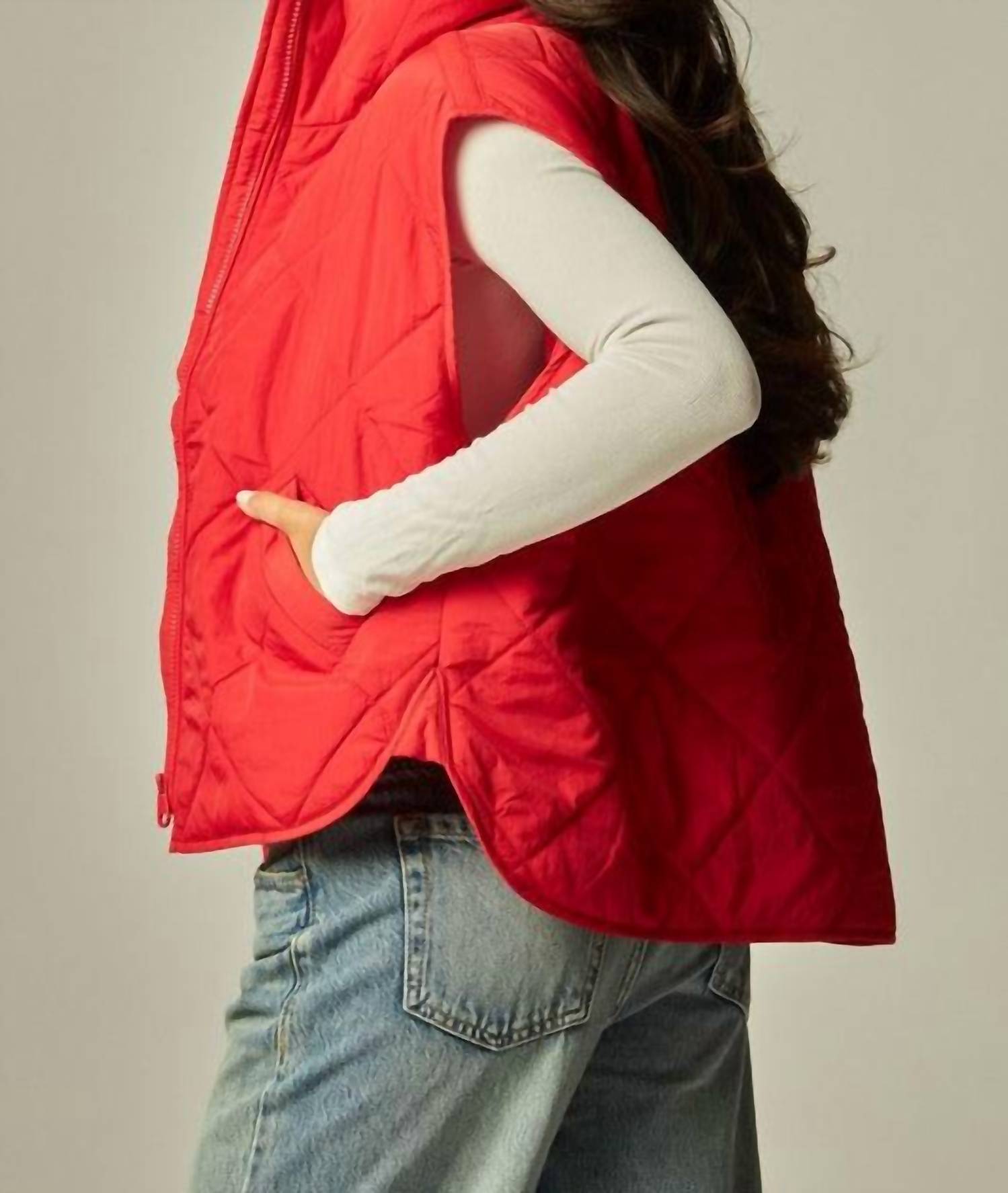 Love Poem - Boxy Quilted Puffer Vest