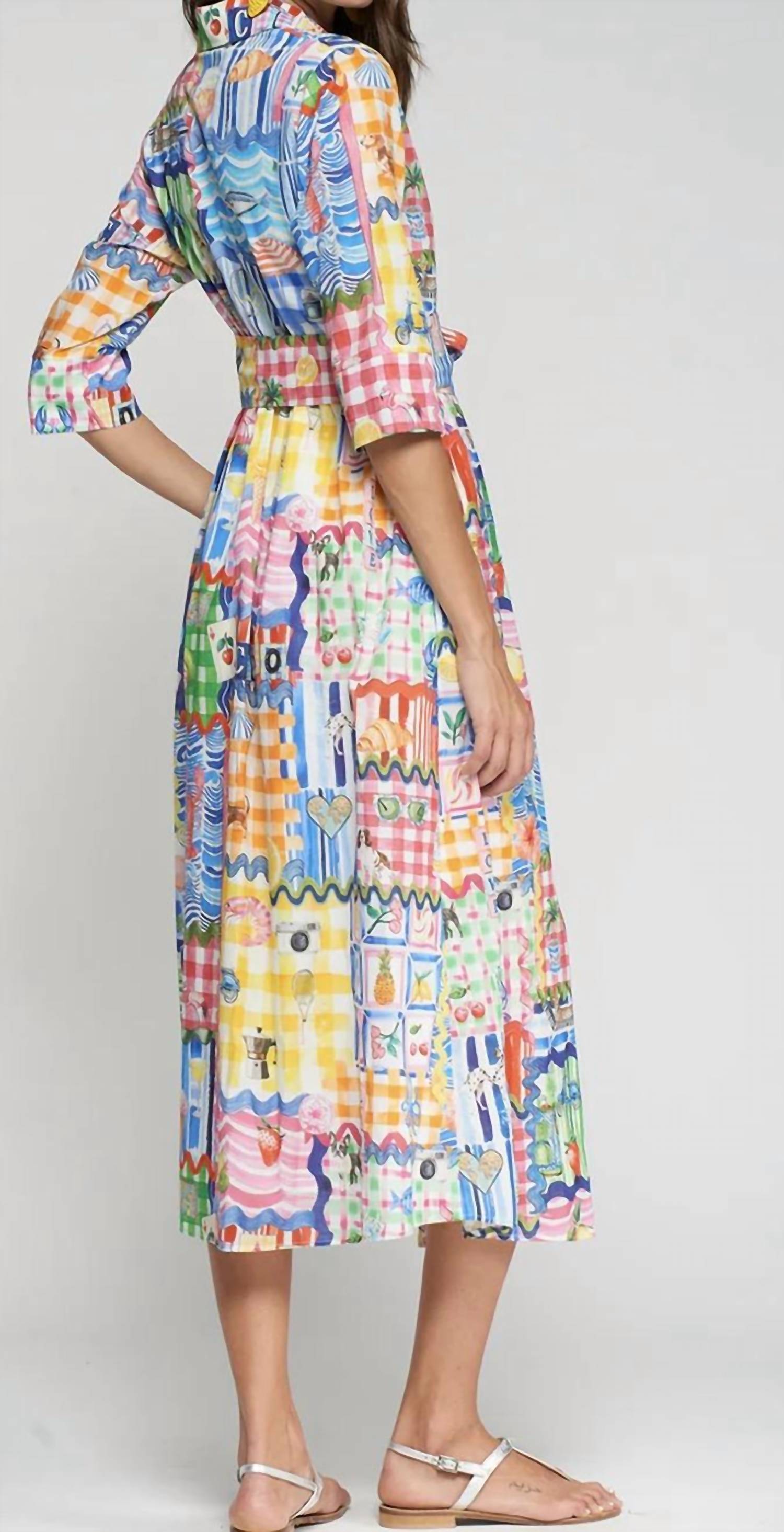 Vilagallo - Capri Long Dress