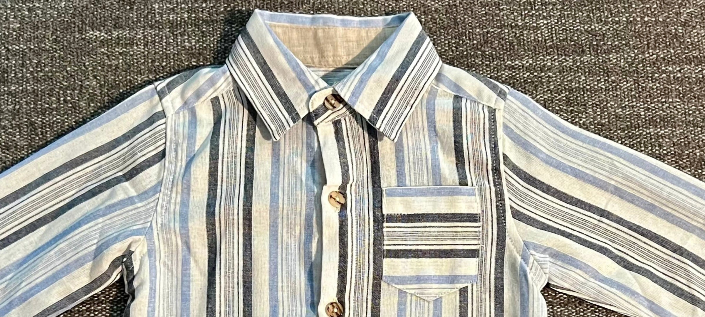 Me & Henry - Boy's Striped Long Sleeve Shirt