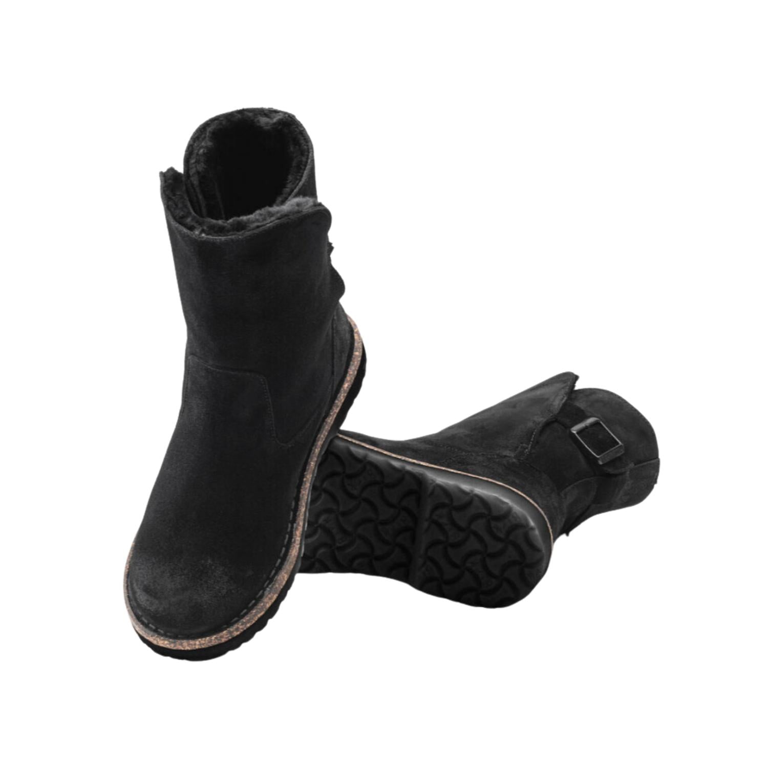 Birkenstock - Women's Uppsala Sherling Suede Leather Boot