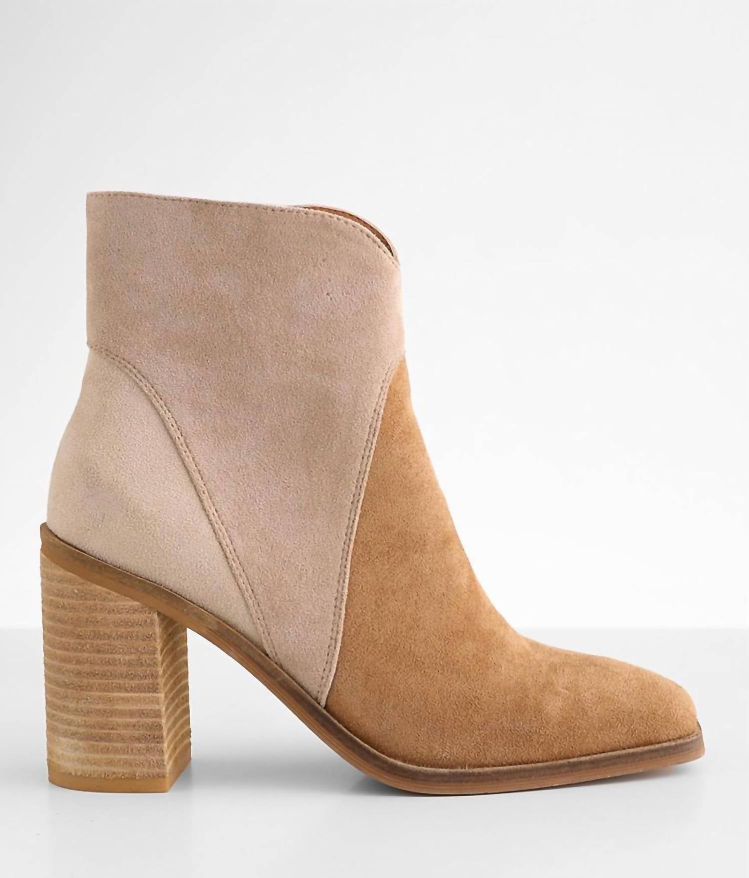BEAST FASHION Women's Bailey Ankle Boots in taupe - women's shoe