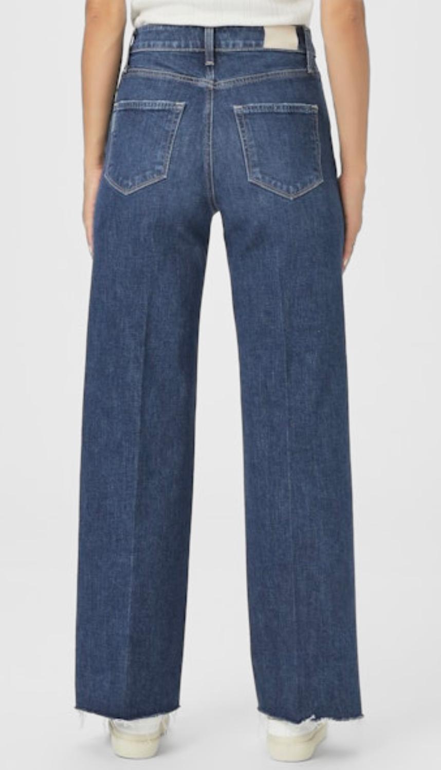 Paige Women's Anessa With Raw Hem Jean in ancient - women's jeans - detail view