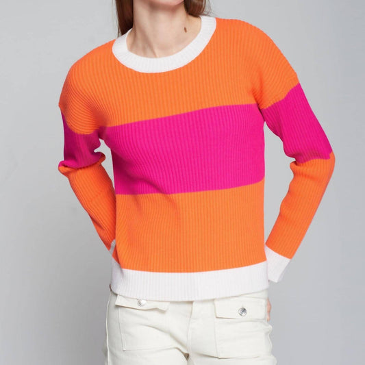 Vilagallo - Knitwear Color Block Pullover