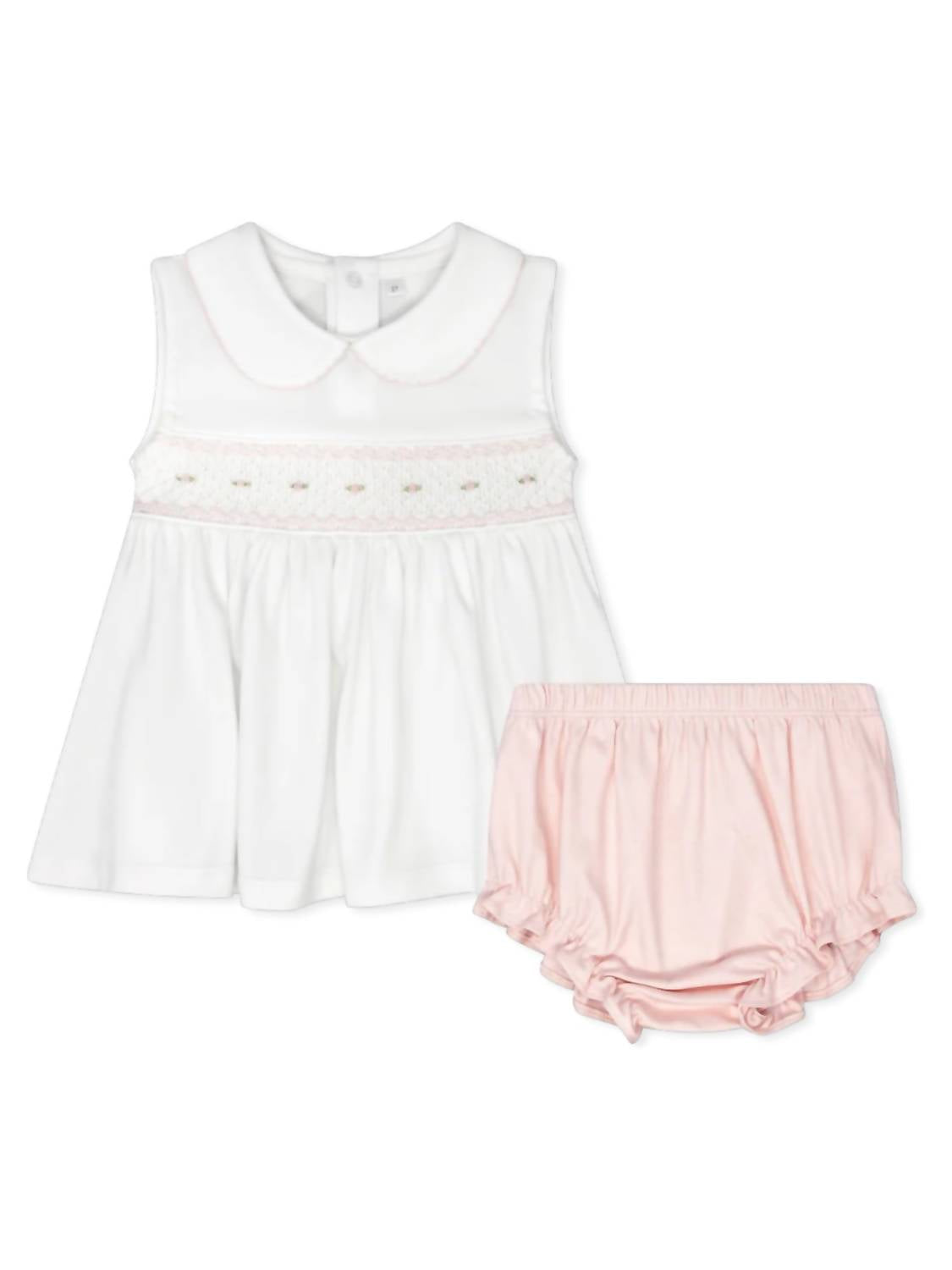 Lullaby Set - Girls Rose Diaper Set