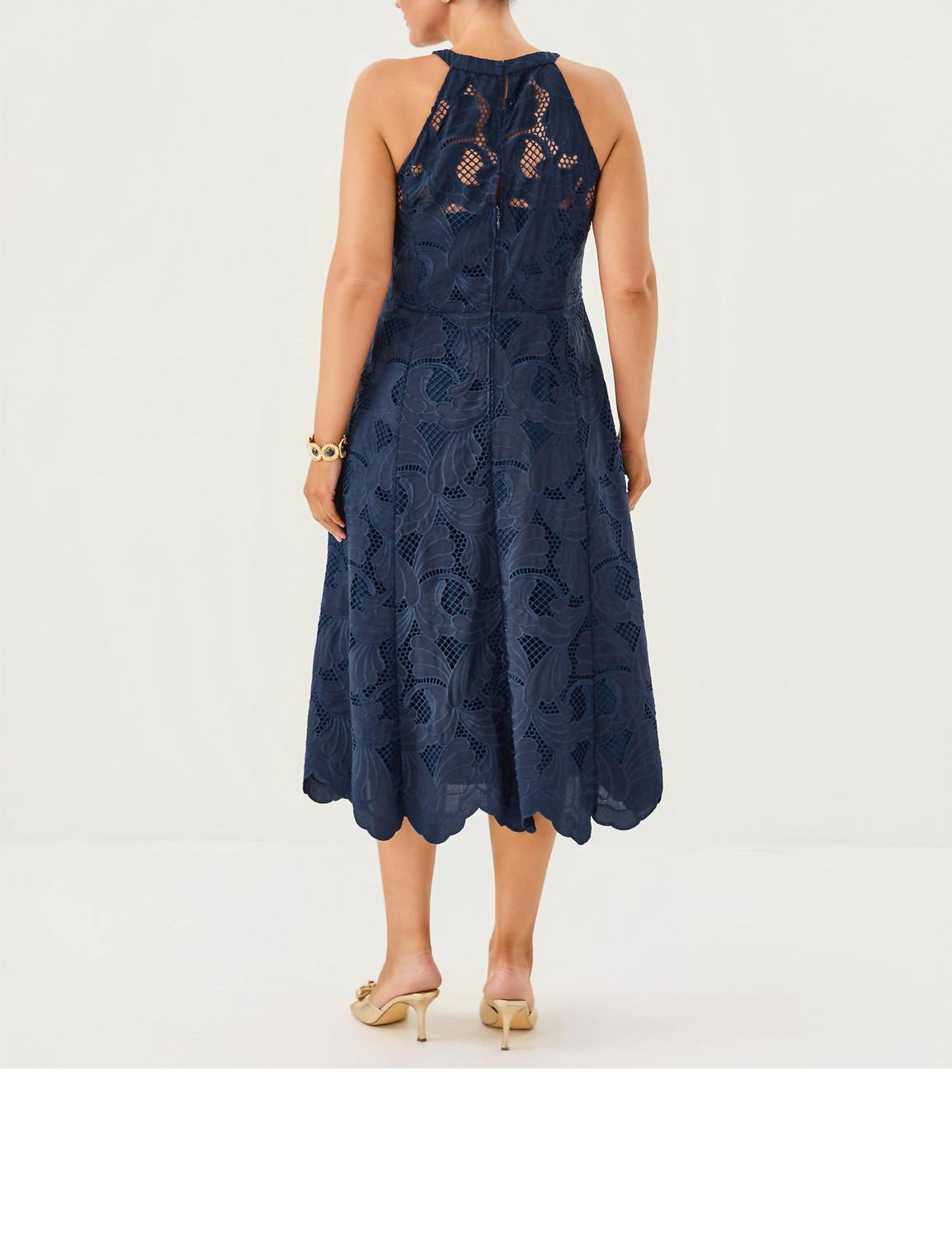 Lilly Pulitzer - Denise Lace Midi Dress