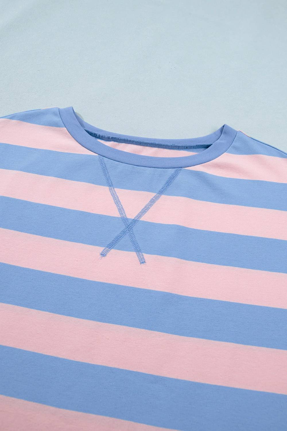 66Disco - Stripe Dolman Tee & Skort Set