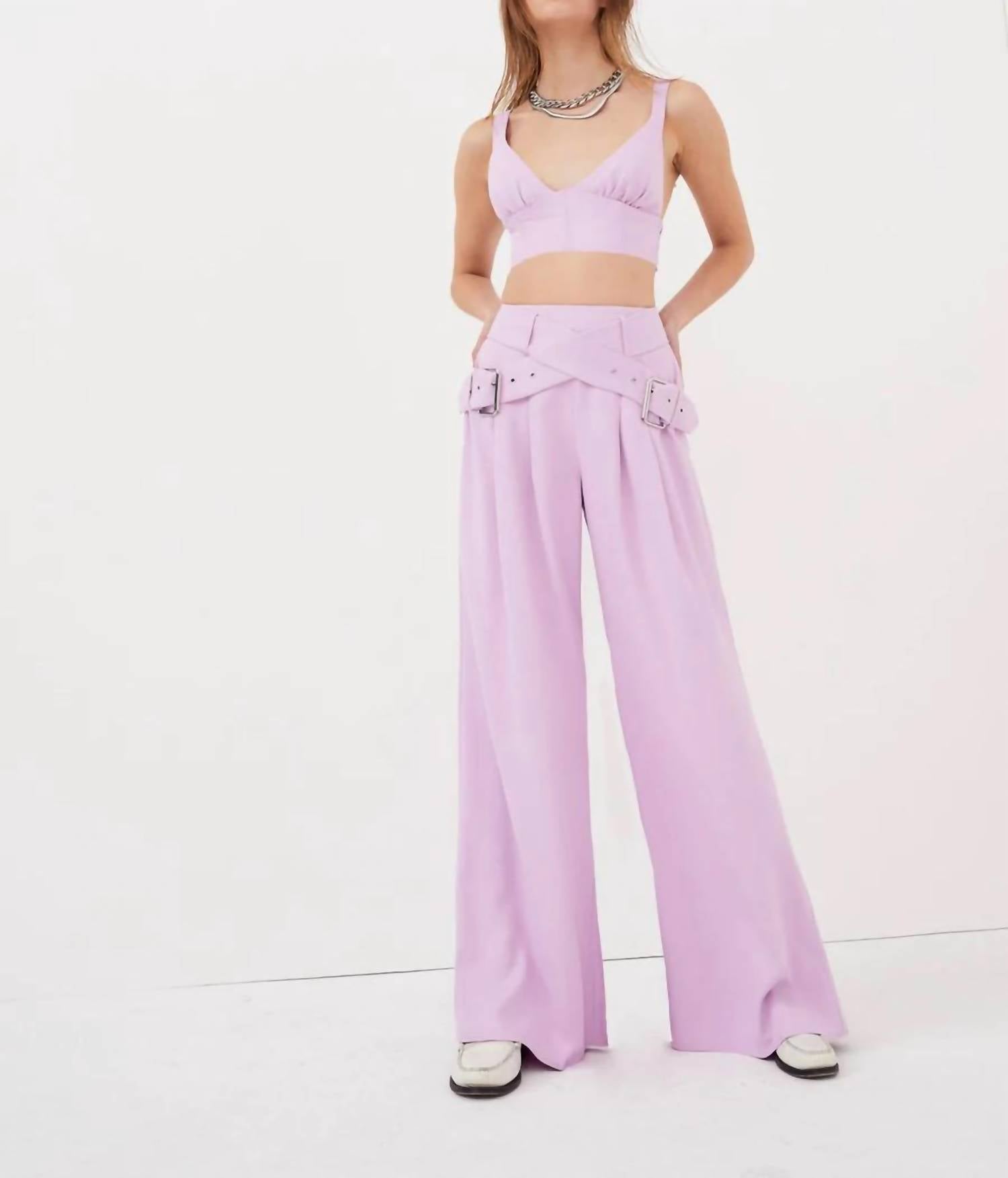 For Love & Lemons - Women's Natasha Crop Top