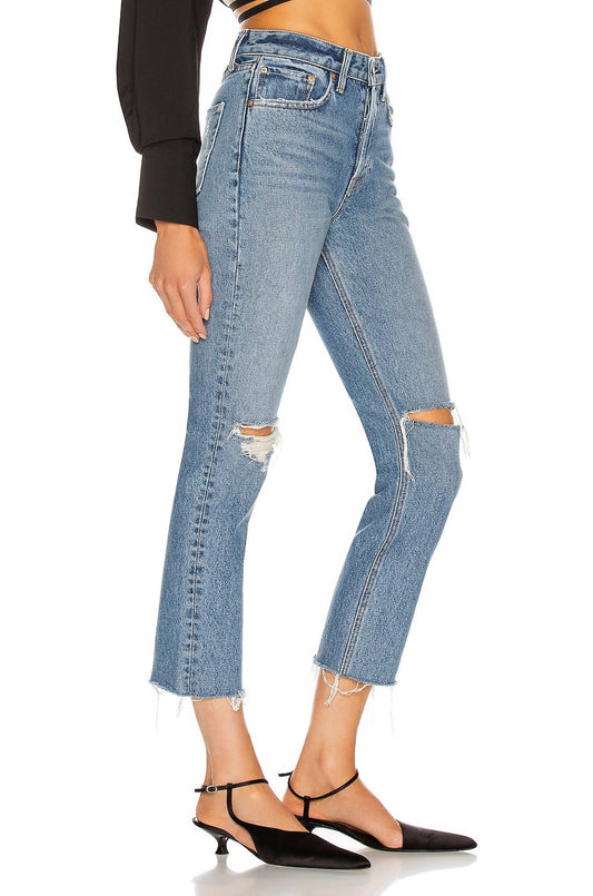 Grlfrnd - Karolina High Rise Straight Crop