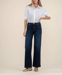 Kut From The Kloth - High Rise Wide Leg Jeans Long