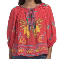 Johnny Was - MONACO PEASANT BLOUSE