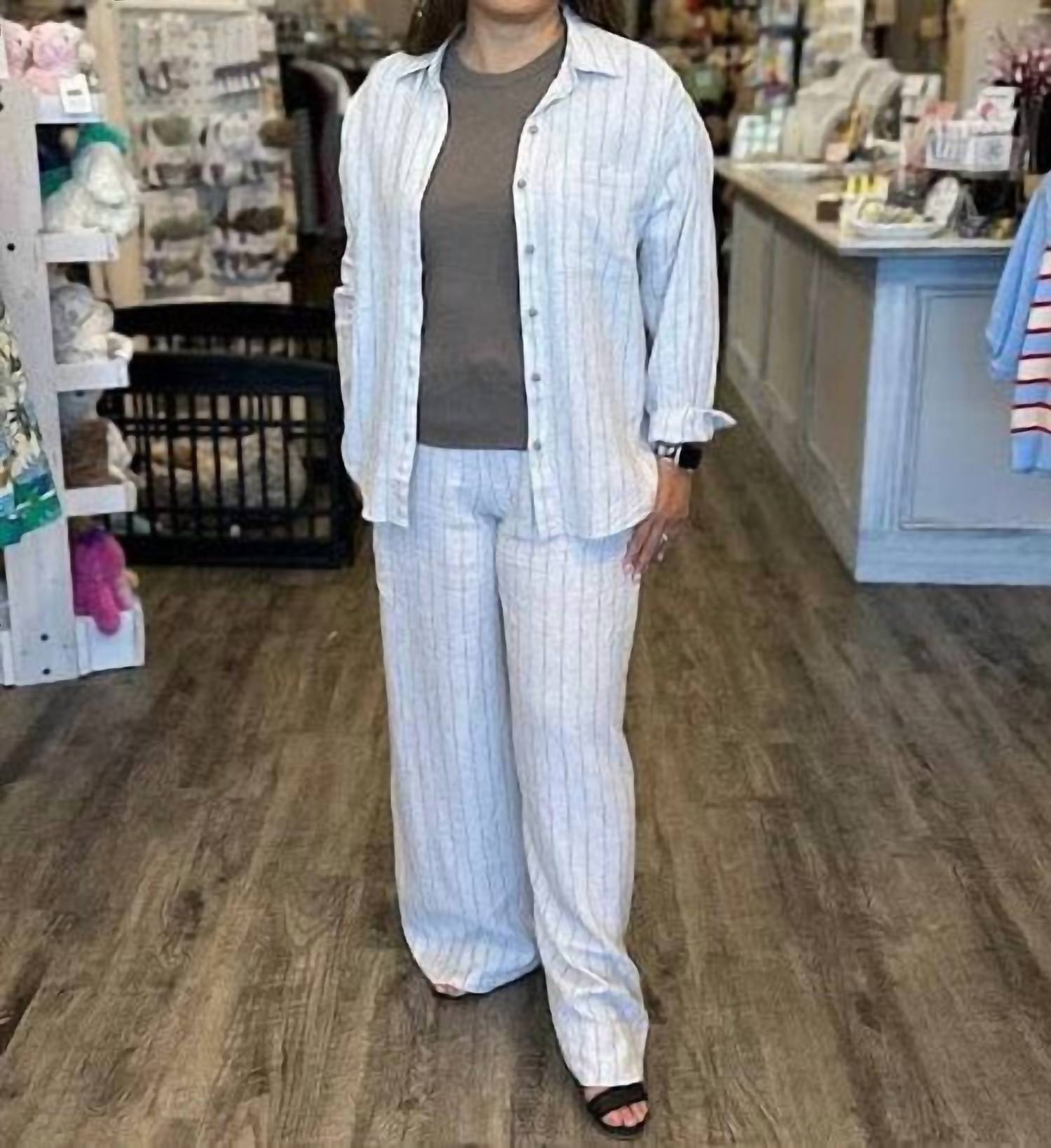 Z Supply - Henri Striped Wide Leg Pants