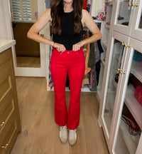 Mica Denim - Mica Anchor Ankle Flare Jeans