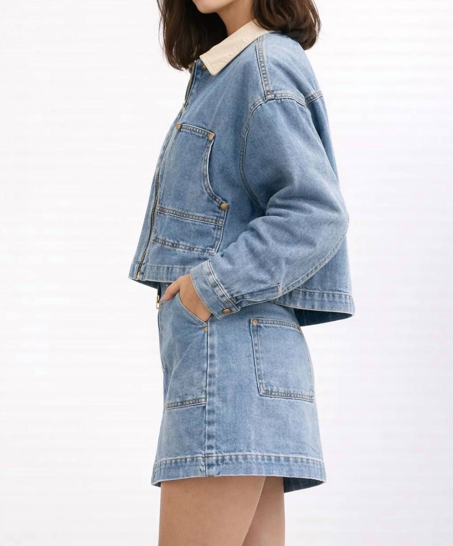 Habitual - Utility Mini Skirt
