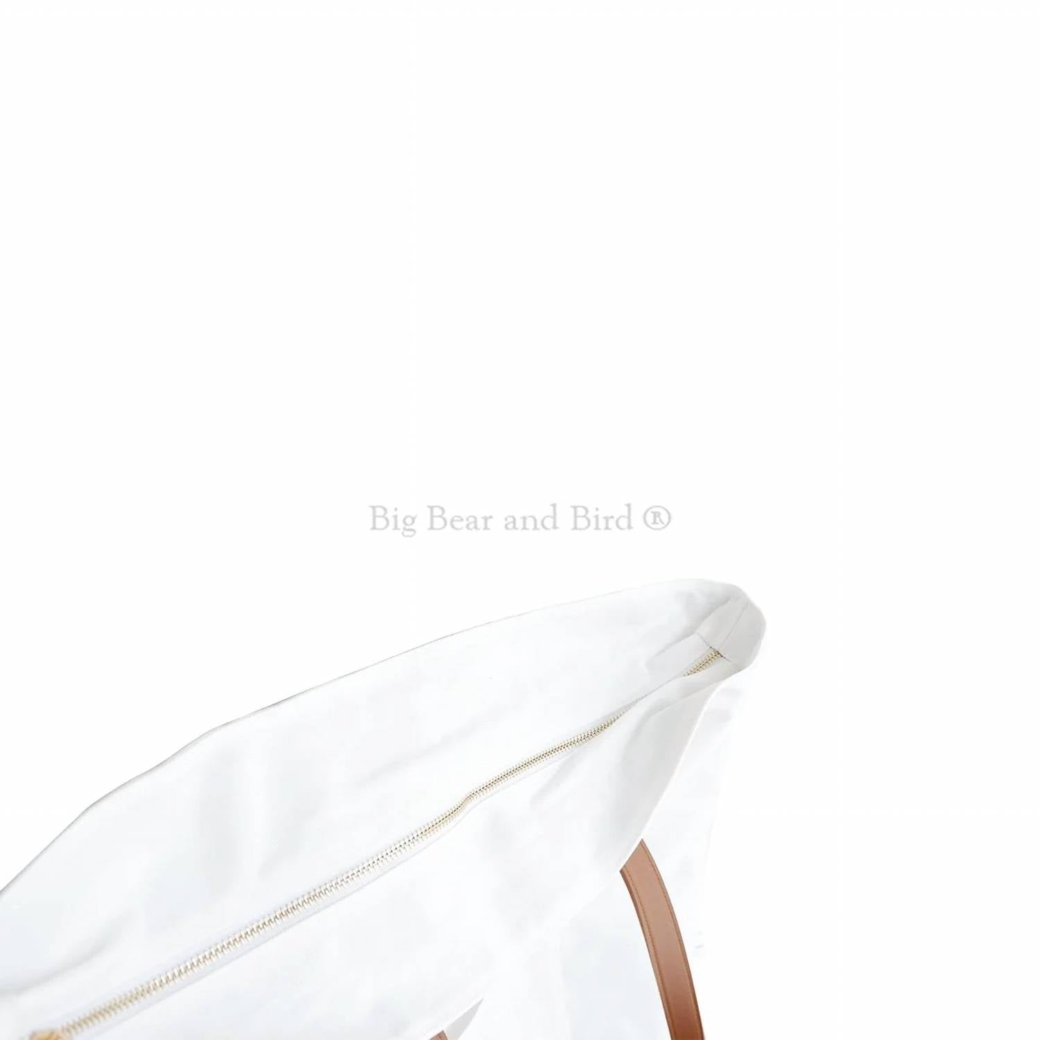 Big Bear And Bird - Classic Tote Hand Bag
