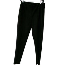 Charlie Paige Women's Suede Pants in black - women's pants