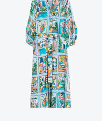 Joseph Ribkoff - tropical scenes print dress
