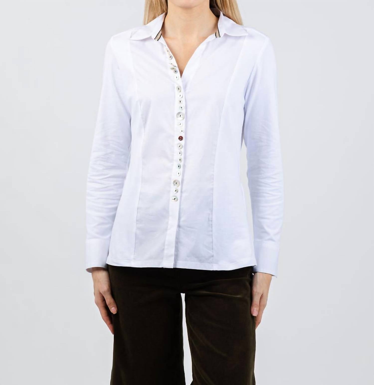 Tinta Style - Alessandra Multi Button Blouse