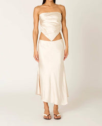 Nia - Giacomo Strapless Top