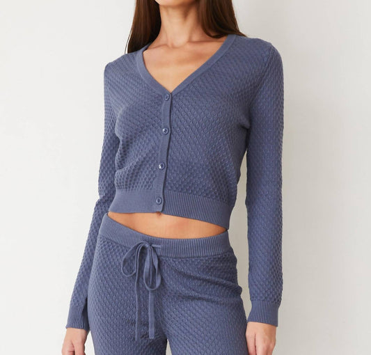 Monrow - Softknit French Waffle Cardigan