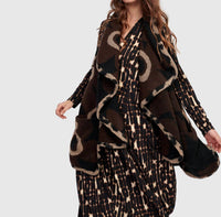 Alembika - Piped Cozy Draped Vest