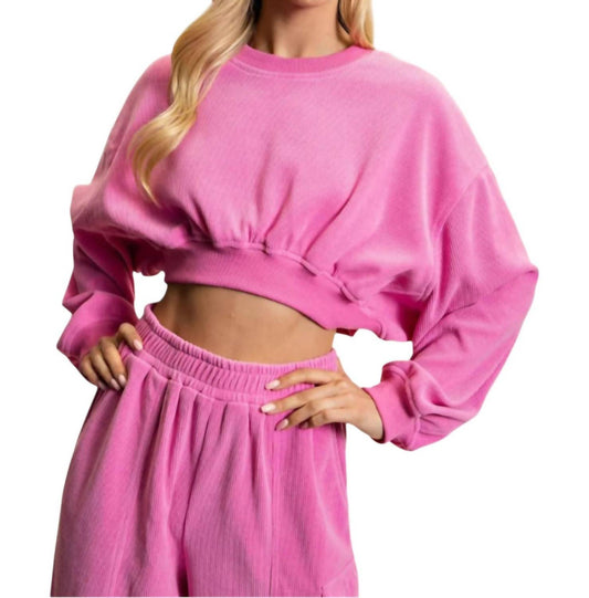 Glam - Slouchy Corduroy Set