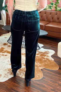Another Love - Velvet Wide Leg Pants