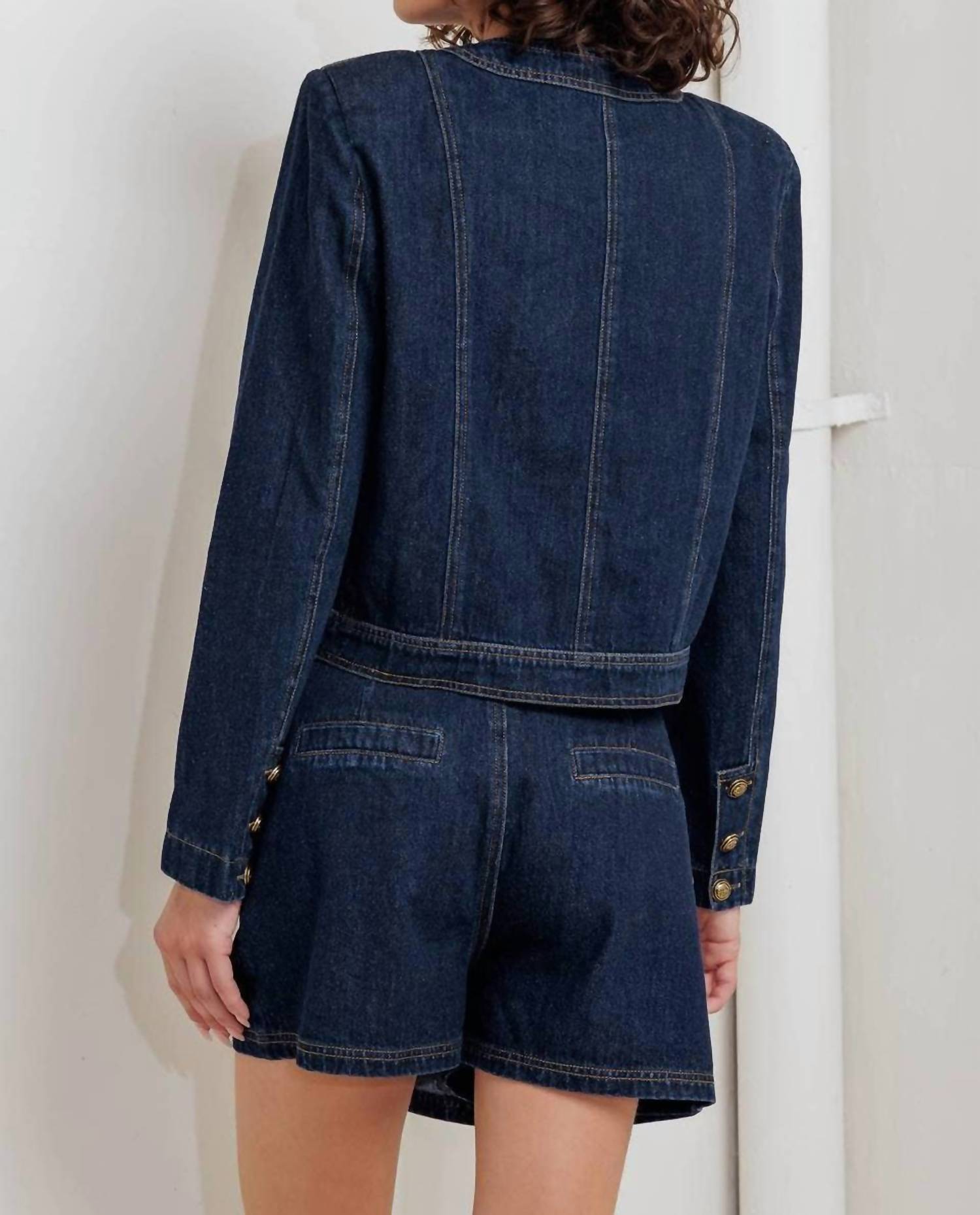 Flying Tomato - Washed Denim Jacket