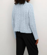 Kaffe - Kanaja Cable Knit Funnel Neck Pullover