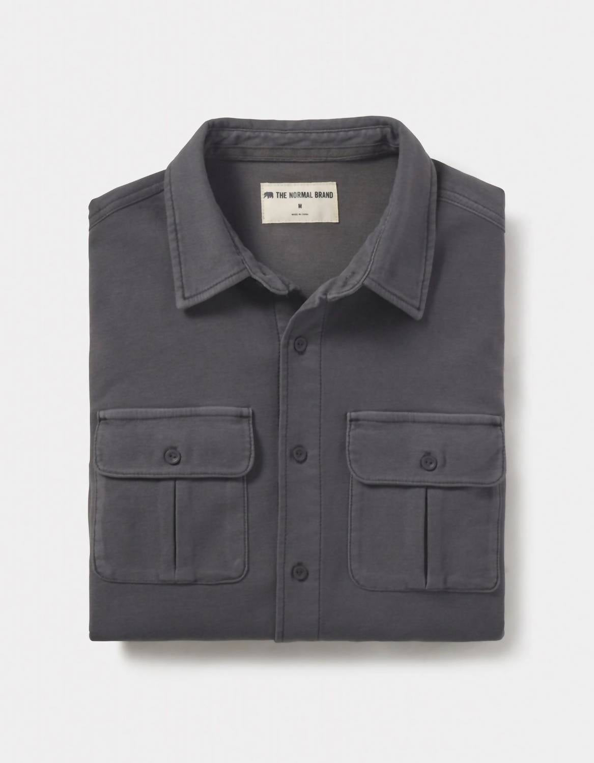 The Normal Brand - Comfort Terry Shirt Jacket