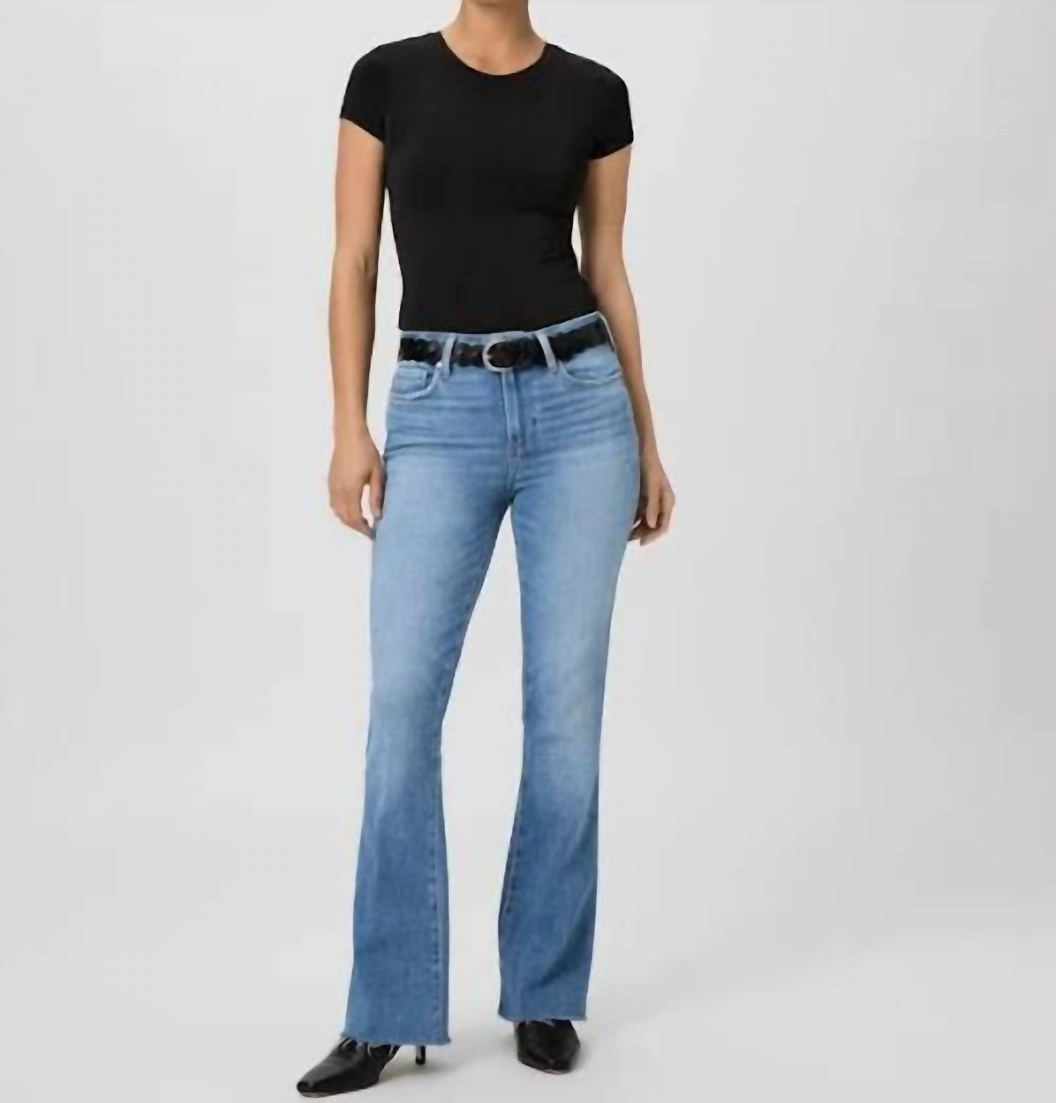 Paige - Laurel Canyon Raw Hem Jeans