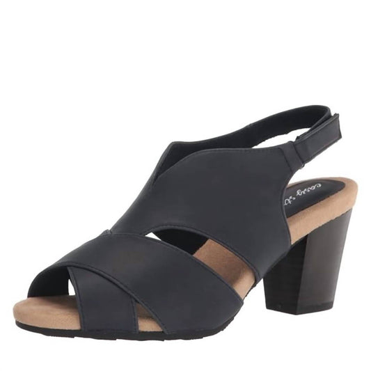 Easy Street - Women's Annette Block Heel Sandals