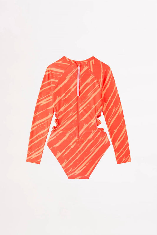 Seafolly - Girls' Palm Cove Knot Side Paddlesuit