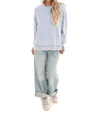 Z Supply - Knit Denim Modern Weekender Sweater