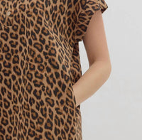Entro - Scalloped & Spotted Mini Dress