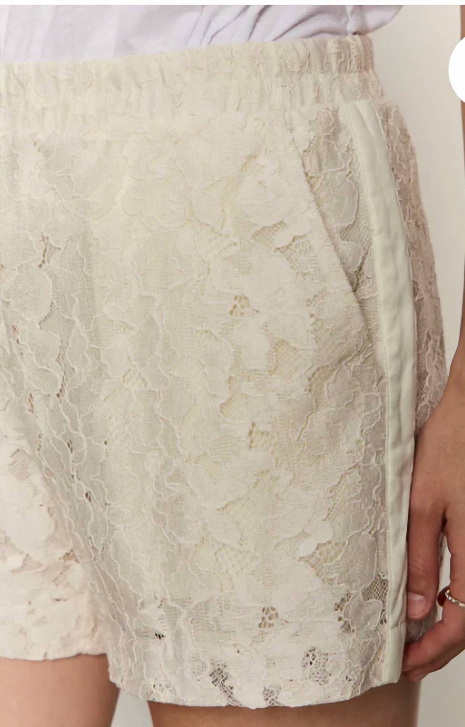 Sanctuary - Lace Track Shorts