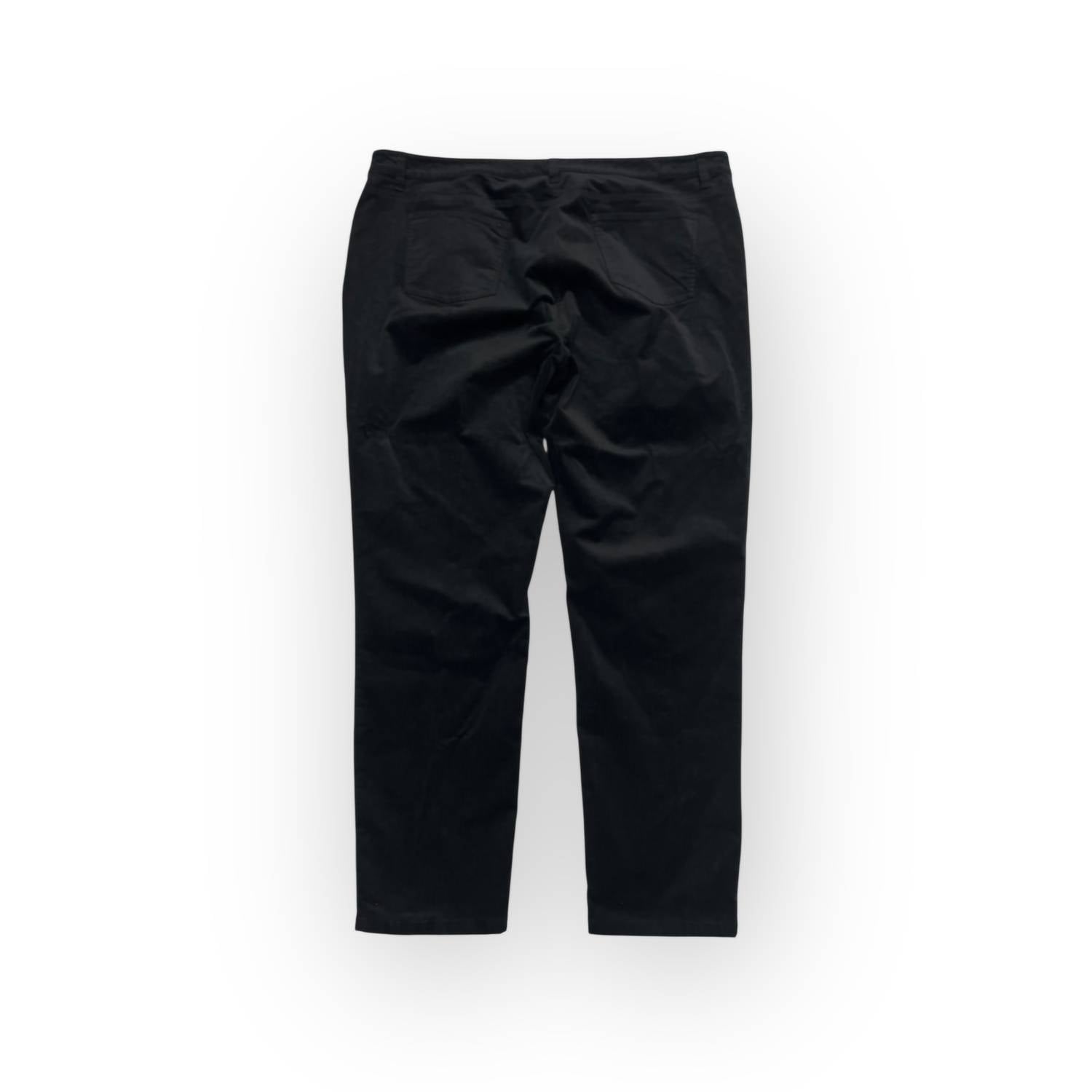 Eileen Fisher - Organic Cotton Corduroy Skinny Jean in Black size 20W NWT
