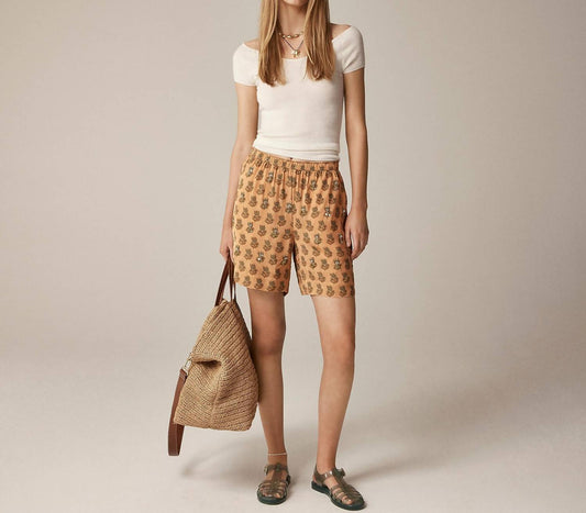 J.Crew - Stratus Embellished Printed Shorts