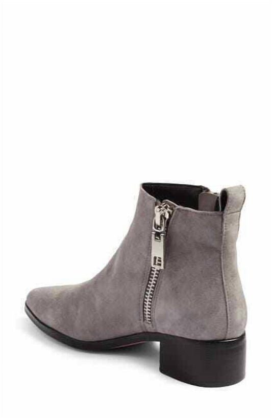 Dolce Vita - Women's Marra Suede Leather Double Zip Ankle Chelsea Boots